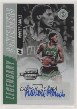 2018-19 Panini Contenders Optic - Legendary Contenders Autographs Prizms #LC-RPS - Robert Parish /99