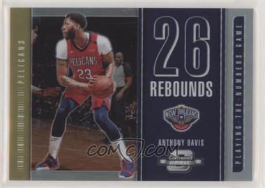 2018-19 Panini Contenders Optic - Playing the Numbers Game Prizms #16 - Anthony Davis