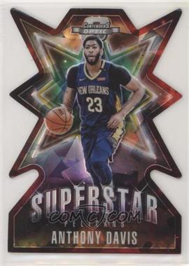 2018-19 Panini Contenders Optic - Superstar Die-Cuts Prizms - Red Cracked Ice #9 - Anthony Davis
