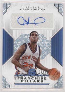 2018-19 Panini Cornerstones - Franchise Pillars Autographs - Crystal #FP-AHS - Allan Houston /49