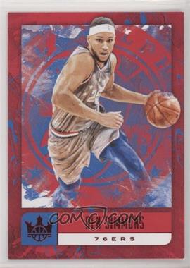 2018-19 Panini Court Kings - [Base] - Ruby #58 - Ben Simmons /99