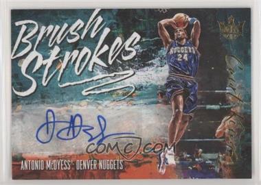 2018-19 Panini Court Kings - Brush Strokes Autographs #BR-AMD - Antonio McDyess /149