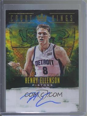 2018-19 Panini Court Kings - Court Kings Autographs #CK-HEL - Henry Ellenson /149