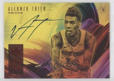 2018-19 Panini Court Kings - Fresh Paint Autographs - Ruby #FP-ATR - Allonzo Trier /99