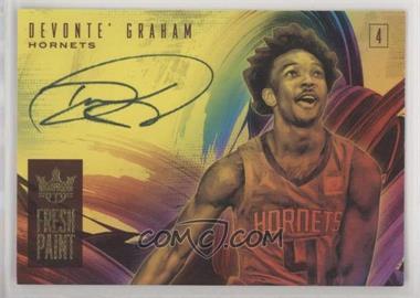 2018-19 Panini Court Kings - Fresh Paint Autographs #FP-DGR - Devonte' Graham /199