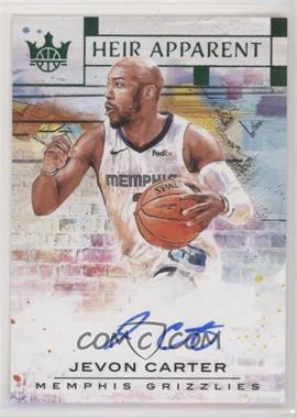 2018-19 Panini Court Kings - Heir Apparent Autographs - Jade #HA-JCT - Jevon Carter