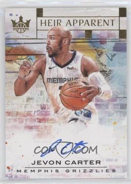 2018-19 Panini Court Kings - Heir Apparent Autographs #HA-JCT - Jevon Carter /199