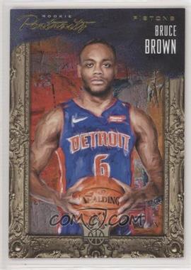 2018-19 Panini Court Kings - Rookie Portraits #28 - Bruce Brown /199