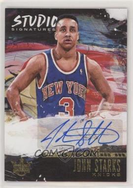 2018-19 Panini Court Kings - Studio Signatures #ST-JST.1 - John Starks /149