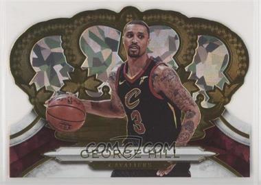 2018-19 Panini Crown Royale - [Base] - Gold Crystal #58 - George Hill /10