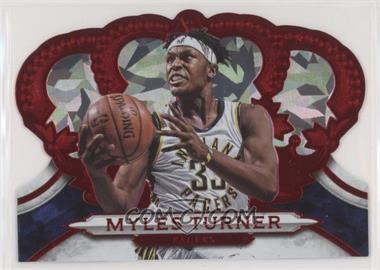 2018-19 Panini Crown Royale - [Base] - Red Crystal #200 - Myles Turner /49