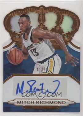 2018-19 Panini Crown Royale - Crown Autographs #CA-MRM - Mitch Richmond /99