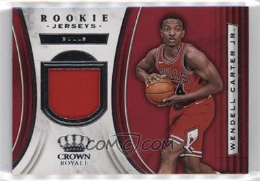 2018-19 Panini Crown Royale - Rookie Jerseys #RJ-WCJ - Wendell Carter Jr.