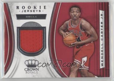 2018-19 Panini Crown Royale - Rookie Jerseys #RJ-WCJ - Wendell Carter Jr.