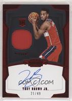 Rookie Jersey Autograph - Troy Brown Jr. #/49