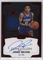 Rookie Jersey Autograph - Jerome Robinson #/49