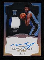 Rookie Jersey Autograph - Mo Bamba #/15