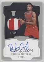 Rookie Jersey Autograph - Wendell Carter Jr. #/15