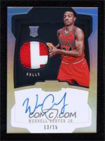 Rookie Jersey Autograph - Wendell Carter Jr. #/15