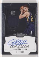 Rookie Jersey Autograph - Grayson Allen #/199