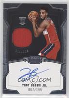 Rookie Jersey Autograph - Troy Brown Jr. [EX to NM] #/199