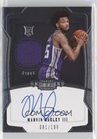 Rookie Jersey Autograph - Marvin Bagley III #/199