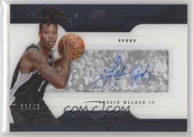 2018-19 Panini Dominion - Main Exhibit Rookie Autographs #MR-LW4 - Lonnie Walker IV /49