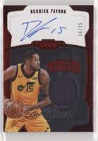 Derrick Favors #/25