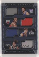 Marvin Bagley III, Wendell Carter Jr., Jerome Robinson, Lonnie Walker IV #/99