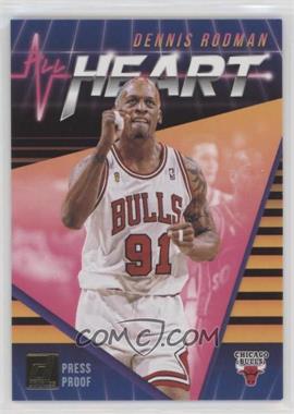 2018-19 Panini Donruss - All Heart - Press Proof #14 - Dennis Rodman