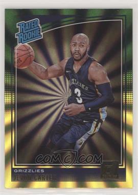 2018-19 Panini Donruss - [Base] - Holo Green and Yellow Laser #169 - Rated Rookies - Jevon Carter