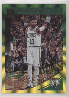 2018-19 Panini Donruss - [Base] - Holo Green and Yellow Laser #56 - Kyrie Irving