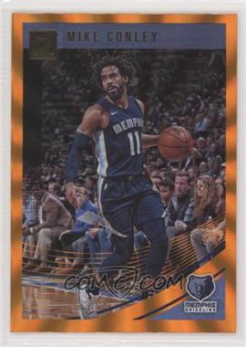 2018-19 Panini Donruss - [Base] - Holo Orange Laser #104 - Mike Conley