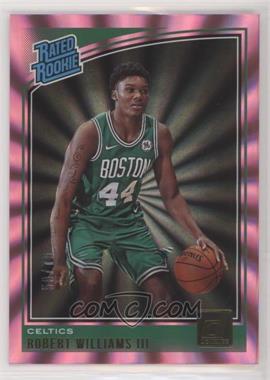 2018-19 Panini Donruss - [Base] - Holo Pink Laser #167 - Rated Rookies - Robert Williams III /79