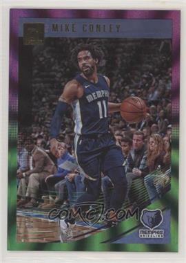 2018-19 Panini Donruss - [Base] - Holo Purple and Green Laser #104 - Mike Conley /10 [EX to NM]