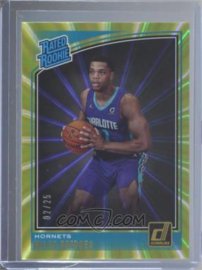 2018-19 Panini Donruss - [Base] - Holo Yellow Laser #172 - Rated Rookies - Miles Bridges /25