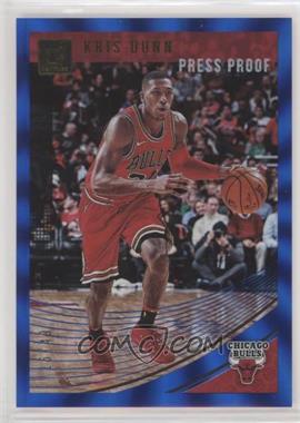 2018-19 Panini Donruss - [Base] - Press Proof Blue Laser #58 - Kris Dunn /49