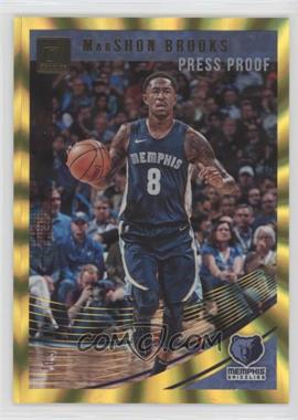 2018-19 Panini Donruss - [Base] - Press Proof Gold Laser #114 - MarShon Brooks /10