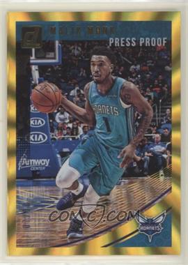 2018-19 Panini Donruss - [Base] - Press Proof Gold Laser #28 - Malik Monk /10