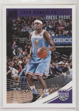 2018-19 Panini Donruss - [Base] - Press Proof Purple #81 - Zach Randolph /199