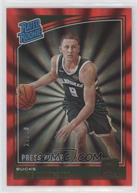 2018-19 Panini Donruss - [Base] - Press Proof Red Laser #164 - Rated Rookies - Donte DiVincenzo /99