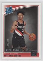 Rated Rookies - Anfernee Simons #/349