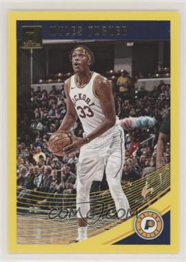 2018-19 Panini Donruss - [Base] - Yellow Flood #142 - Myles Turner