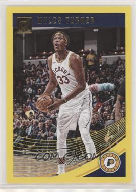 2018-19 Panini Donruss - [Base] - Yellow Flood #142 - Myles Turner