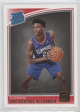 2018-19 Panini Donruss - [Base] #162 - Rated Rookies - Shai Gilgeous-Alexander [EX to NM]