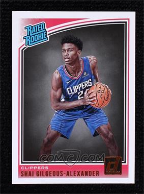 2018-19 Panini Donruss - [Base] #162 - Rated Rookies - Shai Gilgeous-Alexander [EX to NM]
