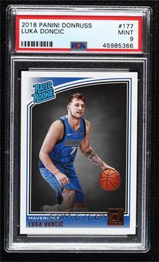 2018-19 Panini Donruss - [Base] #177 - Rated Rookies - Luka Doncic [PSA 9 MINT]