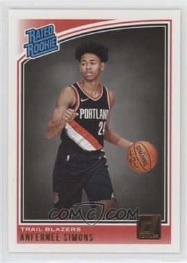 2018-19 Panini Donruss - [Base] #186 - Rated Rookies - Anfernee Simons