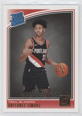 2018-19 Panini Donruss - [Base] #186 - Rated Rookies - Anfernee Simons