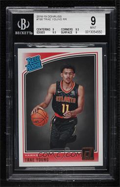 2018-19 Panini Donruss - [Base] #198 - Rated Rookies - Trae Young [BGS 9 MINT]
